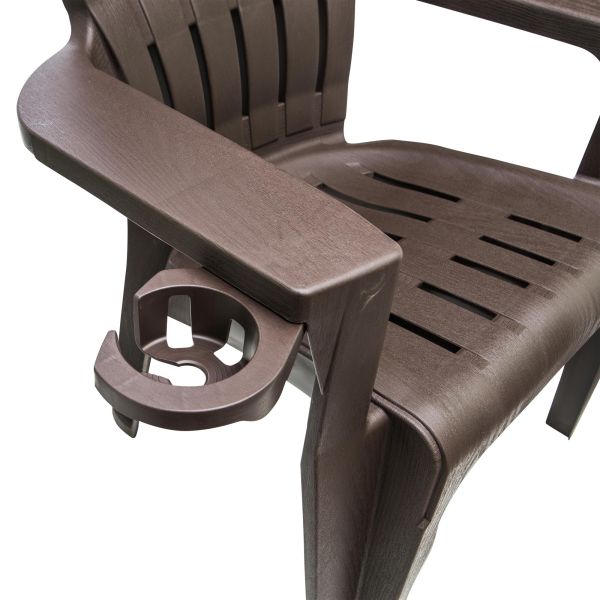 Adirondack Plastic Chairs With Cup, Adirondack Plastic Chairs With Cup Holders
